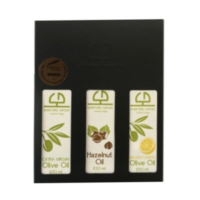 Dunford Grove Gift Pack – Set of 3 Extra Virgin Oils, 100ml