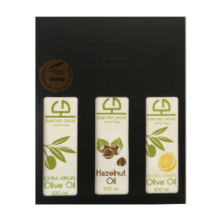 Dunford Grove Gift Pack – Set of 3 Extra Virgin Oils, 100ml