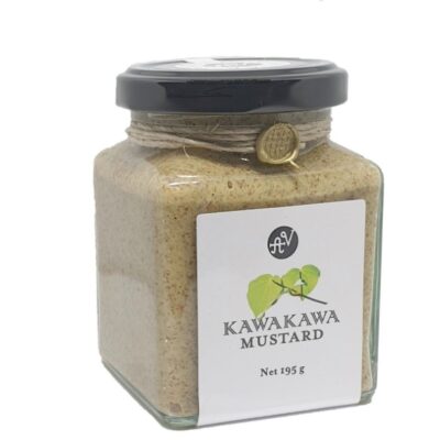 Artisan Vinegar Mustard: Kawakawa Mustard 195g