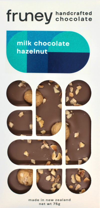 Fruney Chocolate Bar: Milk Chocolate & Hazelnut - Image 2