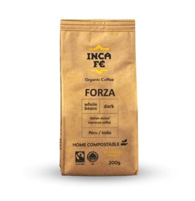 IncaFe Organic Coffee: Forza Beans 200g - Image 2