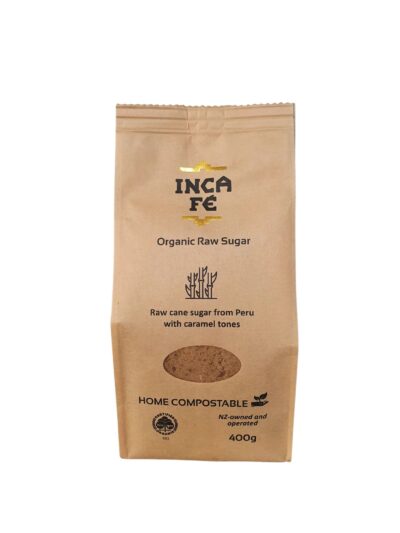 IncaFe Organic Raw Cane Sugar 400g - Image 2