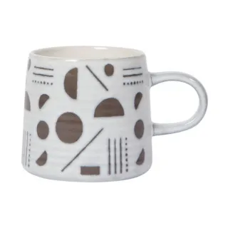 Danica Studio Ceramic Imprint Mug, Domino